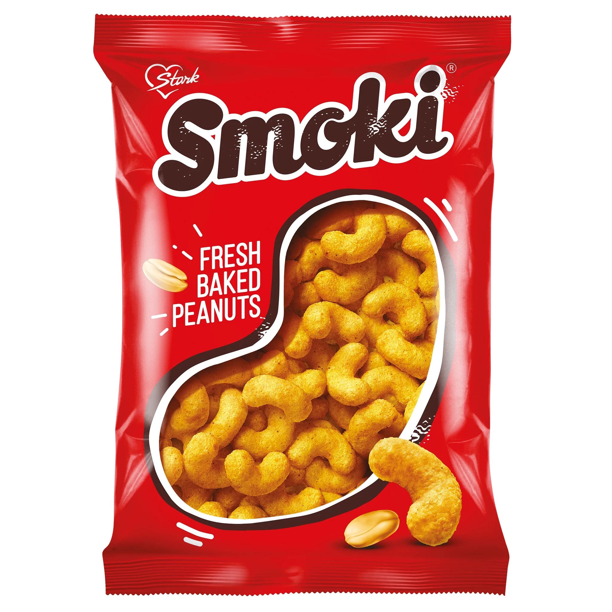 Stark Smoki Fresh Baked Peanuts / P Ähkin Ä Sips 150 G