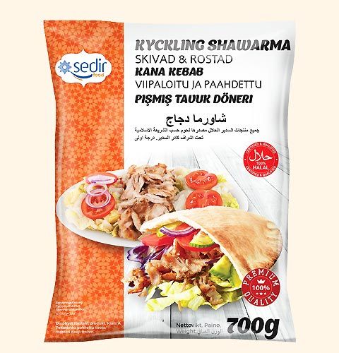 Shawrma Kanaa 700G Sedir Halal