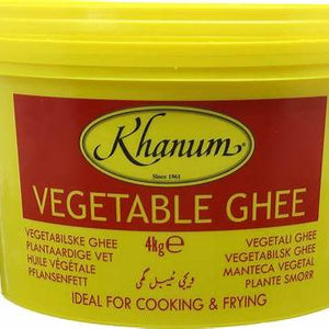 Khanum, Vegetable Ghee, 4 Kg