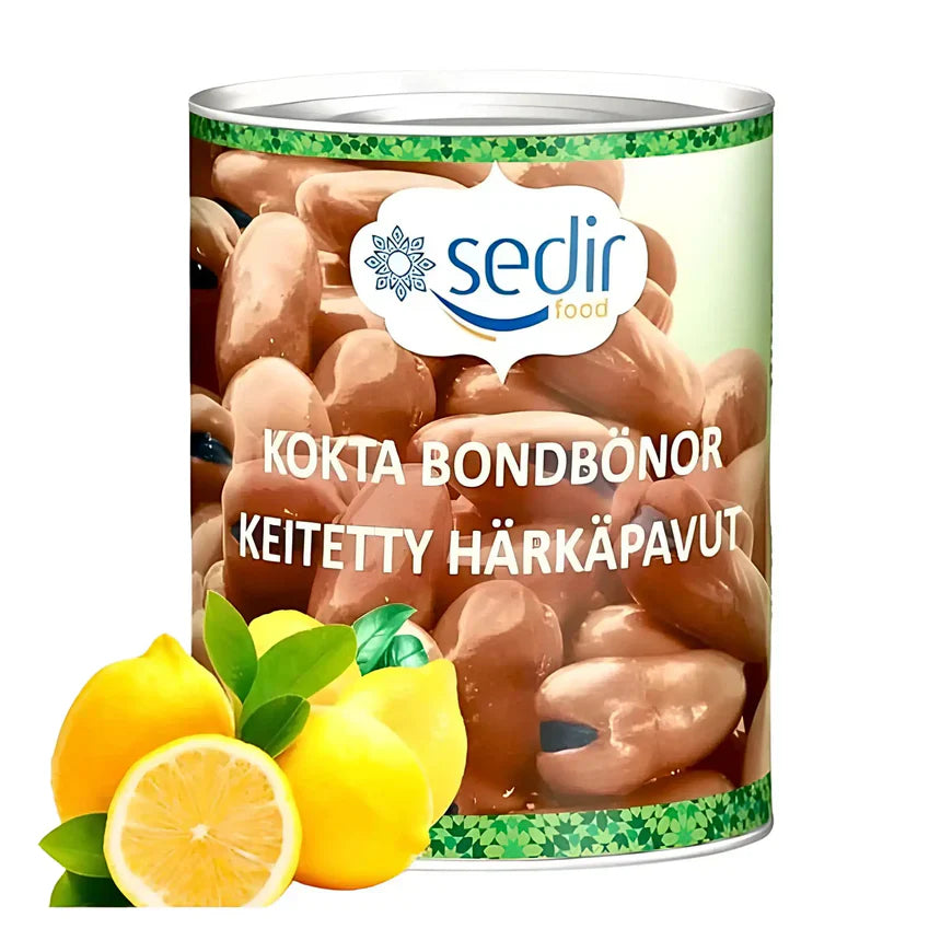Bondbönor I Burk 780G Sedir.
