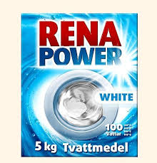 Rena Tvättmedel Vit 5Kg