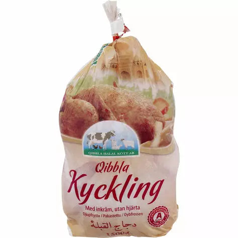 Qibbla Kokonainen Kana 1,5Kg